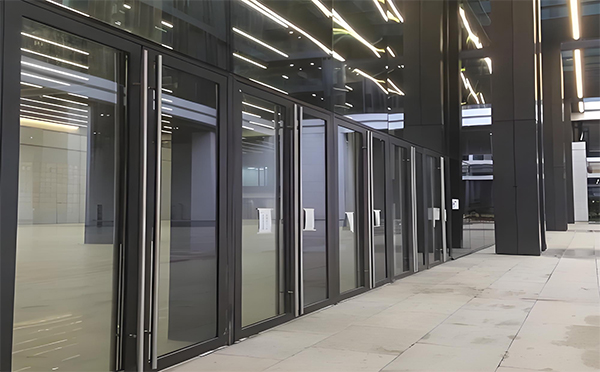 绥德玻璃地弹门 绥德玻璃地弹门