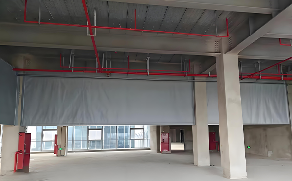 绥德防火布挡烟垂壁