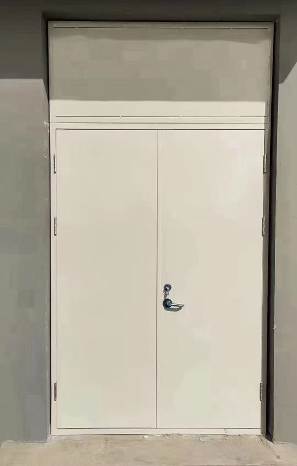 展览馆项目完成大跨度绥德防火门安装